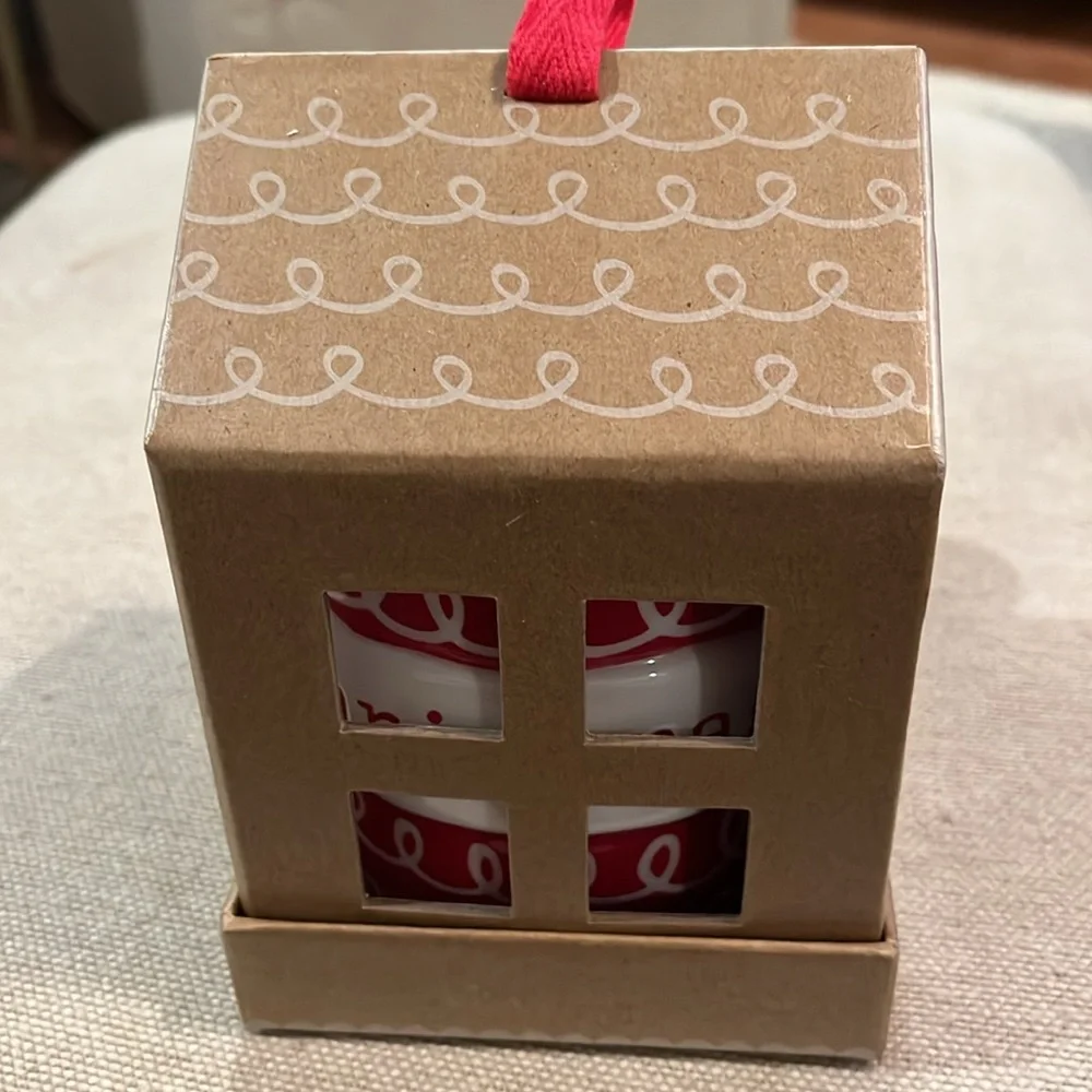 Mud Pie Merry Christmas Gingerbread House Boxed Mug/NWT